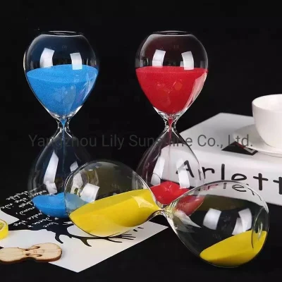 Wholesale 5min 30min 60min Hourglass Timer with Logo Stickers